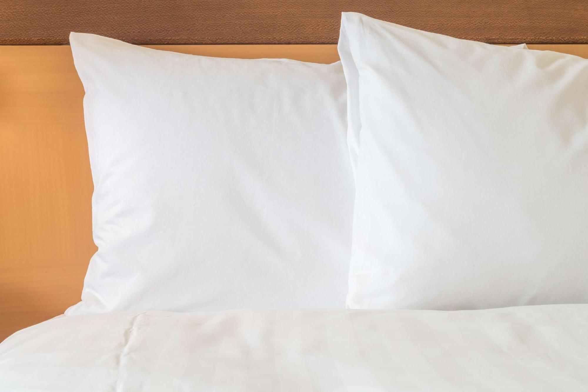 Crowne Plaza Tainan By Ihg Hotel Eksteriør billede Two pillows on a bed
